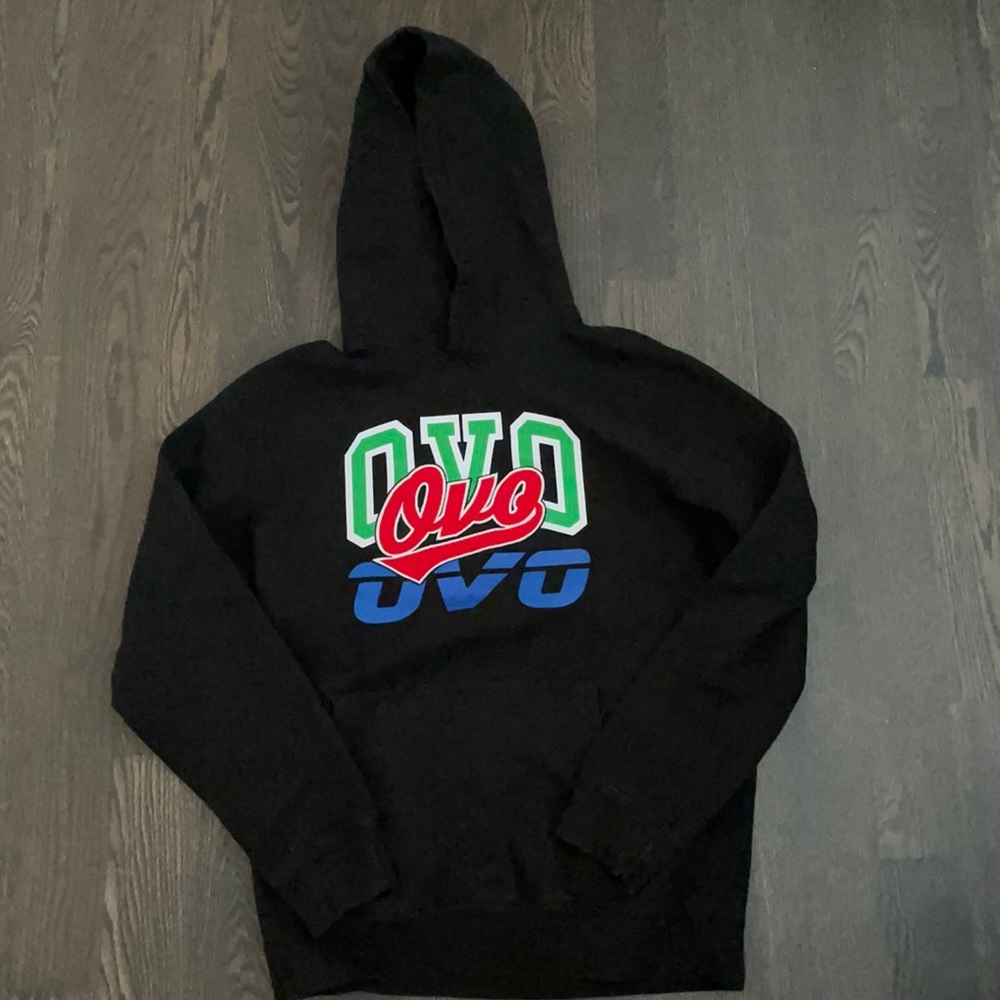 OVO 3 Logo Hoodie